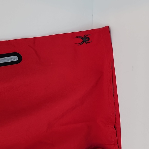 SPYDER ACTIVE MENS SWIMSUIT, THE SIZE IS LARGE, THE COLOR ID DEEP RED - Picture 8 of 12